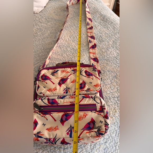 Lug Multicolor Ranger Bird Print Crossbody Bag - Picture 7 of 16